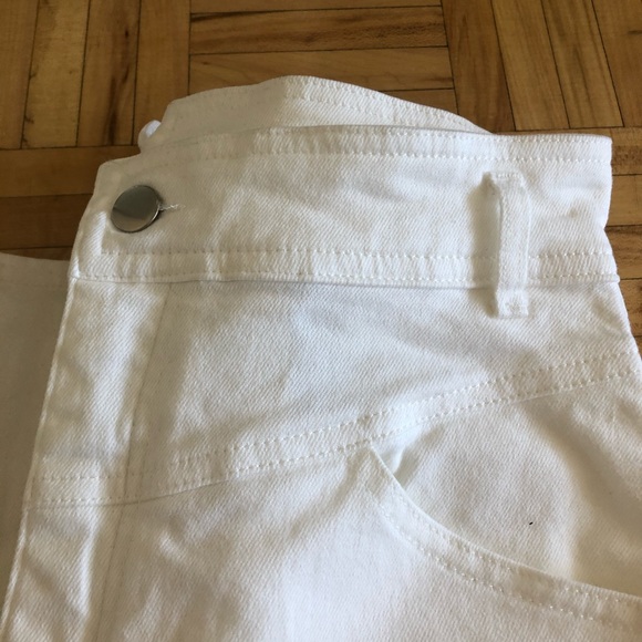 White Jean Trousers NEW WITH TAGS - Picture 4 of 5